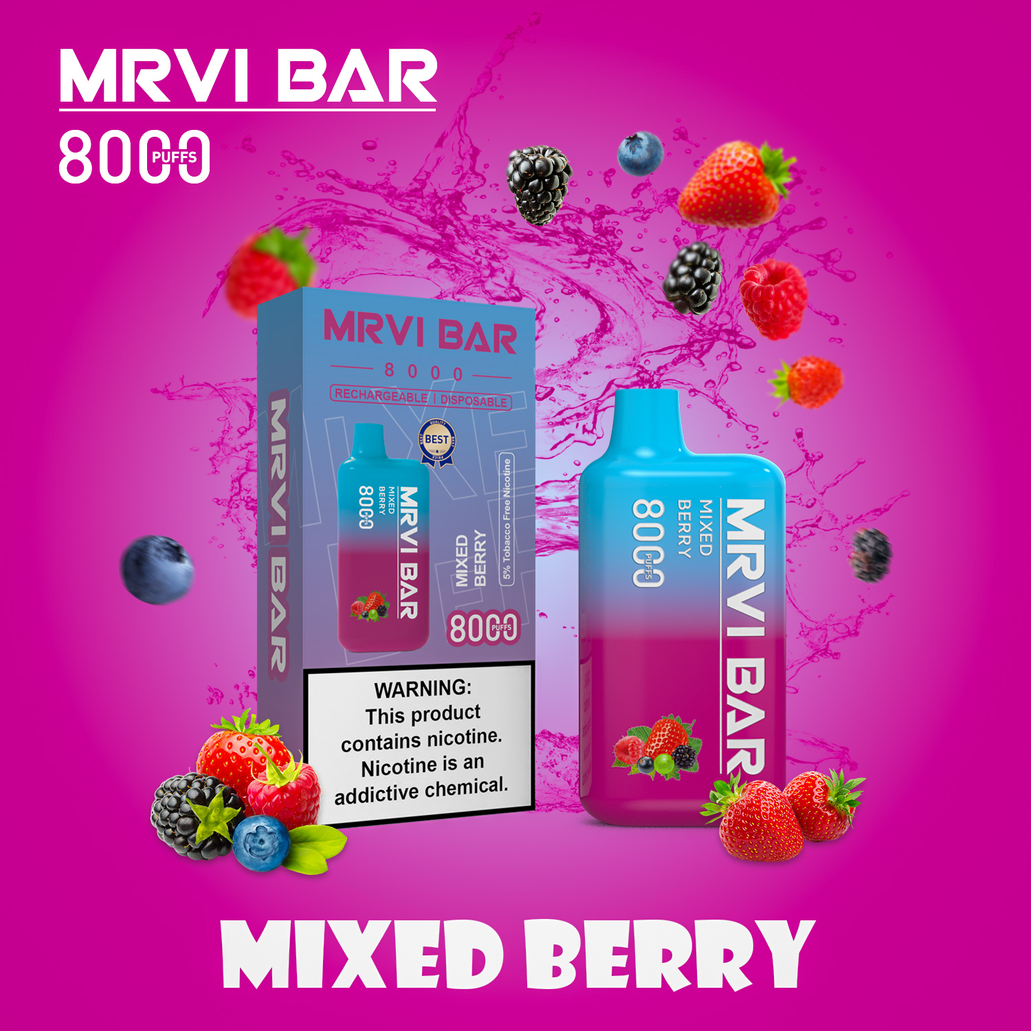 MRVI BAR 8000 PUFFSShenzhen Yuerwei Technology Co., Ltd.